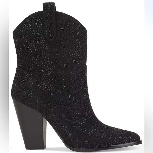 NWOB Jessica Simpson Rhinestone Booties - Picture 1 of 10